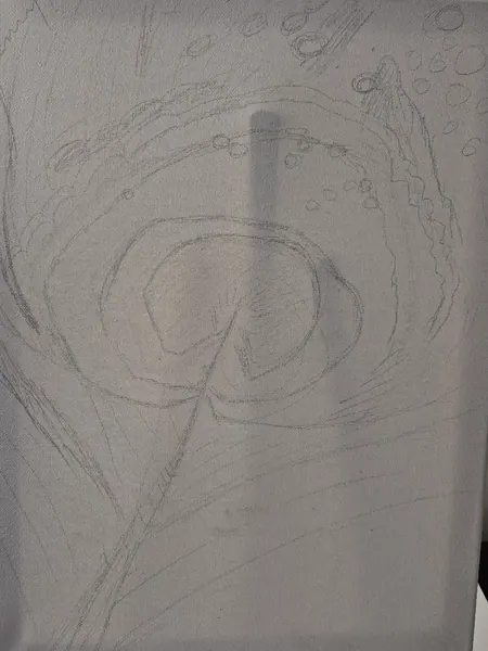 Time-lapse of Feather of Krishna being painted
