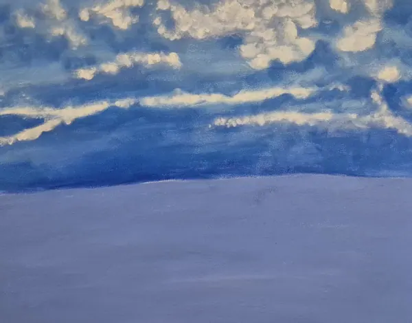 Time-lapse of Ocean being painted